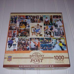 The Saturday Evening Post 1000 Piece Jigsaw Puzzle Bonus Poster 71621